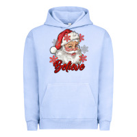 Pigment Grape Ice santa believe Urban Hoodie - RanaPortraitStore