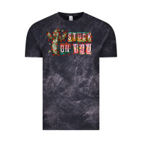 Cloud Black Stuck on You Vintage Tee - CowhideDigitalArt
