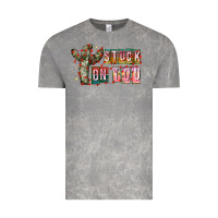 Cloud Rock Stuck on You Vintage Tee - CowhideDigitalArt