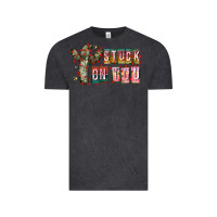 Vintage Black Stuck on You Vintage Tee - CowhideDigitalArt
