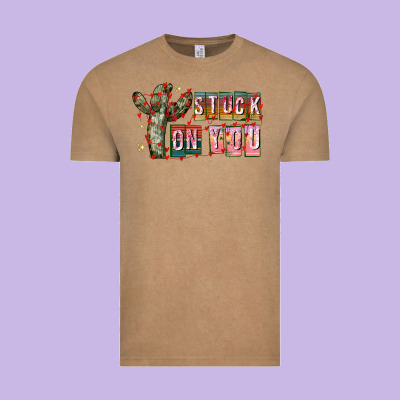 Stuck On You Vintage Tee Designed By Cowhidedigitalart