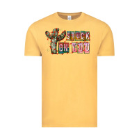 Vintage Mustard Stuck on You Vintage Tee - CowhideDigitalArt