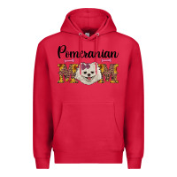 Cardinal western mom pomeranian Premium Hoodie - RanaPortraitStore