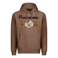Chestnut western mom pomeranian Premium Hoodie - RanaPortraitStore