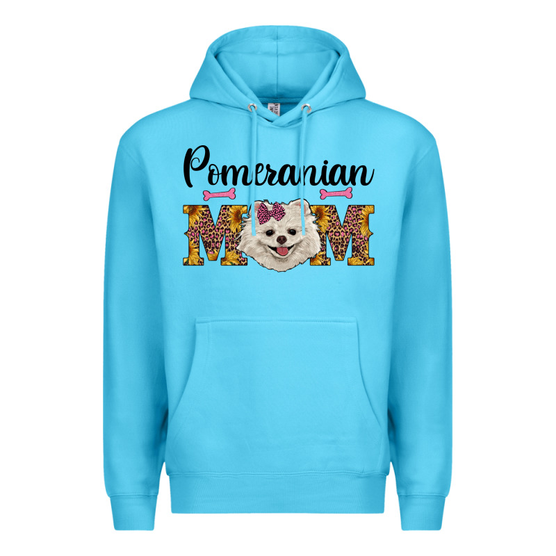 Western Mom Pomeranian Premium Hoodie by RanaPortraitStore | Teevron