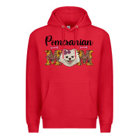 Red western mom pomeranian Premium Hoodie - RanaPortraitStore
