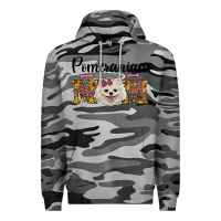 Slate Camo western mom pomeranian Premium Hoodie - RanaPortraitStore