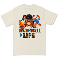 Bone basketball life messy bun Premium Tee - FaDigitalArtStudio