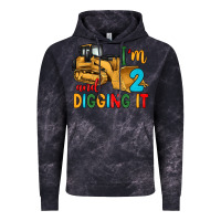 Cloud Black i'm 2 and digging it Vintage Hoodie - Artiststas
