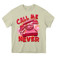 Mossy Call me never Heavy Core Tee - FaDigitalArtStudio