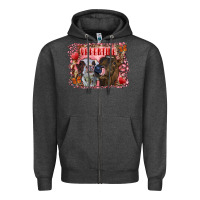 Charcoal Heather Valentine heifers Zipper Hoodie - RanaPortraitStore