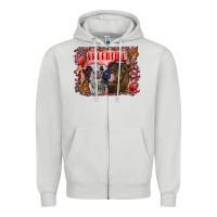 Dove Grey Valentine heifers Zipper Hoodie - RanaPortraitStore