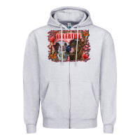 Heather Grey Valentine heifers Zipper Hoodie - RanaPortraitStore