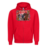 Red Valentine heifers Zipper Hoodie - RanaPortraitStore
