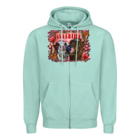 Seafoam Valentine heifers Zipper Hoodie - RanaPortraitStore
