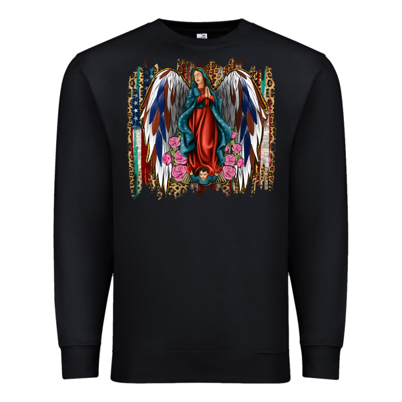 Lady Of Guadalupe Th Of July Premium Sweatshirt by Jasminsmagicworld | Teevron