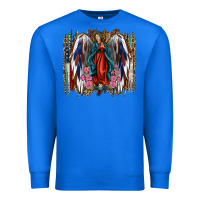 True Royal lady of guadalupe th of july Premium Sweatshirt - Jasminsmagicworld
