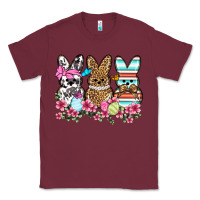 Burgundy Western Easter peeps Classic Tee - OliviaCreatesArt