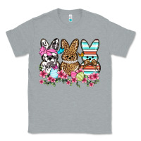 Heather Grey Western Easter peeps Classic Tee - OliviaCreatesArt