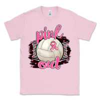 Bubblegum Pink Pink Out Volleyball Classic Tee - BarkalooDesign