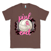 Chestnut Pink Out Volleyball Classic Tee - BarkalooDesign