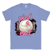 Colony Blue Pink Out Volleyball Classic Tee - BarkalooDesign