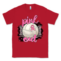 Red Pink Out Volleyball Classic Tee - BarkalooDesign