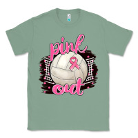 Sage Pink Out Volleyball Classic Tee - BarkalooDesign
