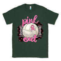 Sports Green Pink Out Volleyball Classic Tee - BarkalooDesign