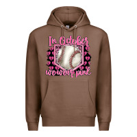 Chestnut in october we wear pink baseball Premium Hoodie - BarkalooDesign