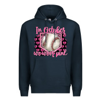 Navy in october we wear pink baseball Premium Hoodie - BarkalooDesign