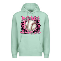 Seafoam in october we wear pink baseball Premium Hoodie - BarkalooDesign