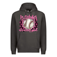 Smoke in october we wear pink baseball Premium Hoodie - BarkalooDesign