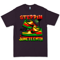 Plum steppin' into juneteenth Premium Tee - FaDigitalArtStudio
