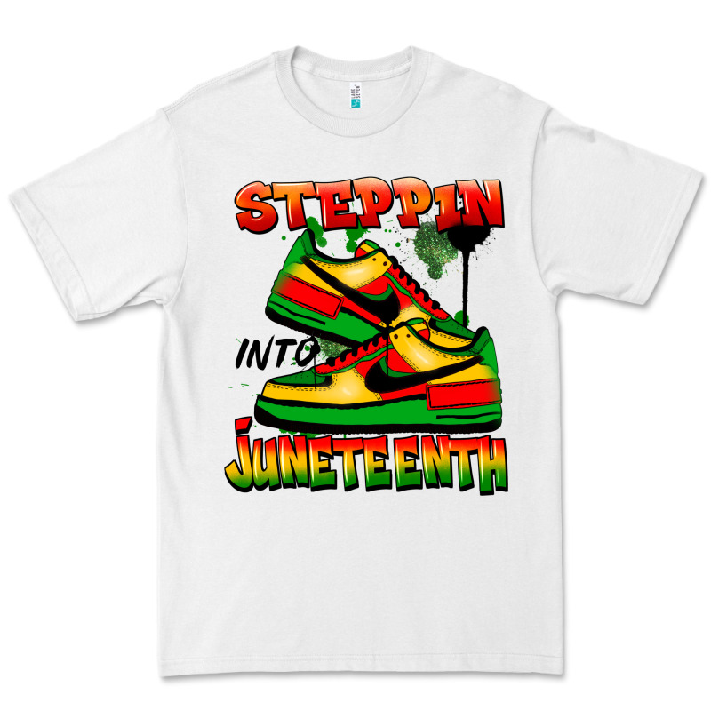 Steppin' Into Juneteenth Premium Tee by FaDigitalArtStudio | Teevron