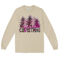 Mushroom Merry Christmas Long Sleeve Tee - SublimationCraftShop