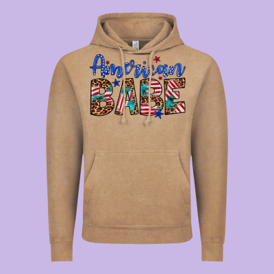 American Babe Vintage Hoodie Designed By Artiststas