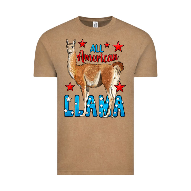 All American Lama Vintage Tee by LillyAllenDesigns | Teevron