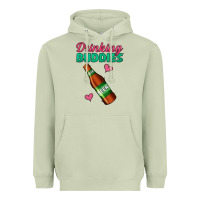 Matcha Drinking Buddies Heavyweight Hoodie - Jasminsmagicworld