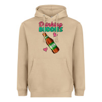 Mushroom Drinking Buddies Heavyweight Hoodie - Jasminsmagicworld