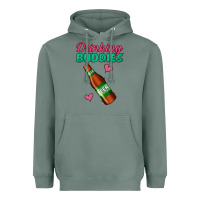 Sage Drinking Buddies Heavyweight Hoodie - Jasminsmagicworld