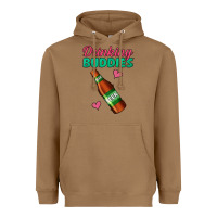 Toasted Coconut Drinking Buddies Heavyweight Hoodie - Jasminsmagicworld