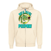 Sandshell reel cool peepaw Zipper Hoodie - Jasminsmagicworld