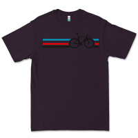 Plum bike stripes Premium Tee - artisFamous