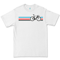 White bike stripes Premium Tee - artisFamous