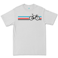 Dove Grey bike stripes Premium Tee - artisFamous