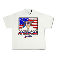 Pistachio American junkie Urban Heavy Tee - CowhideDigitalArt