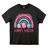 Asphalt Happy Easter eggs rainbow Heavy Core Tee - OliviaCreatesArt