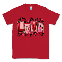 Red Valentine's Day love Classic Tee - FaDigitalArtStudio