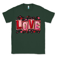 Sports Green Valentine's Day love Classic Tee - FaDigitalArtStudio